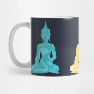 3 Buddhas Mug